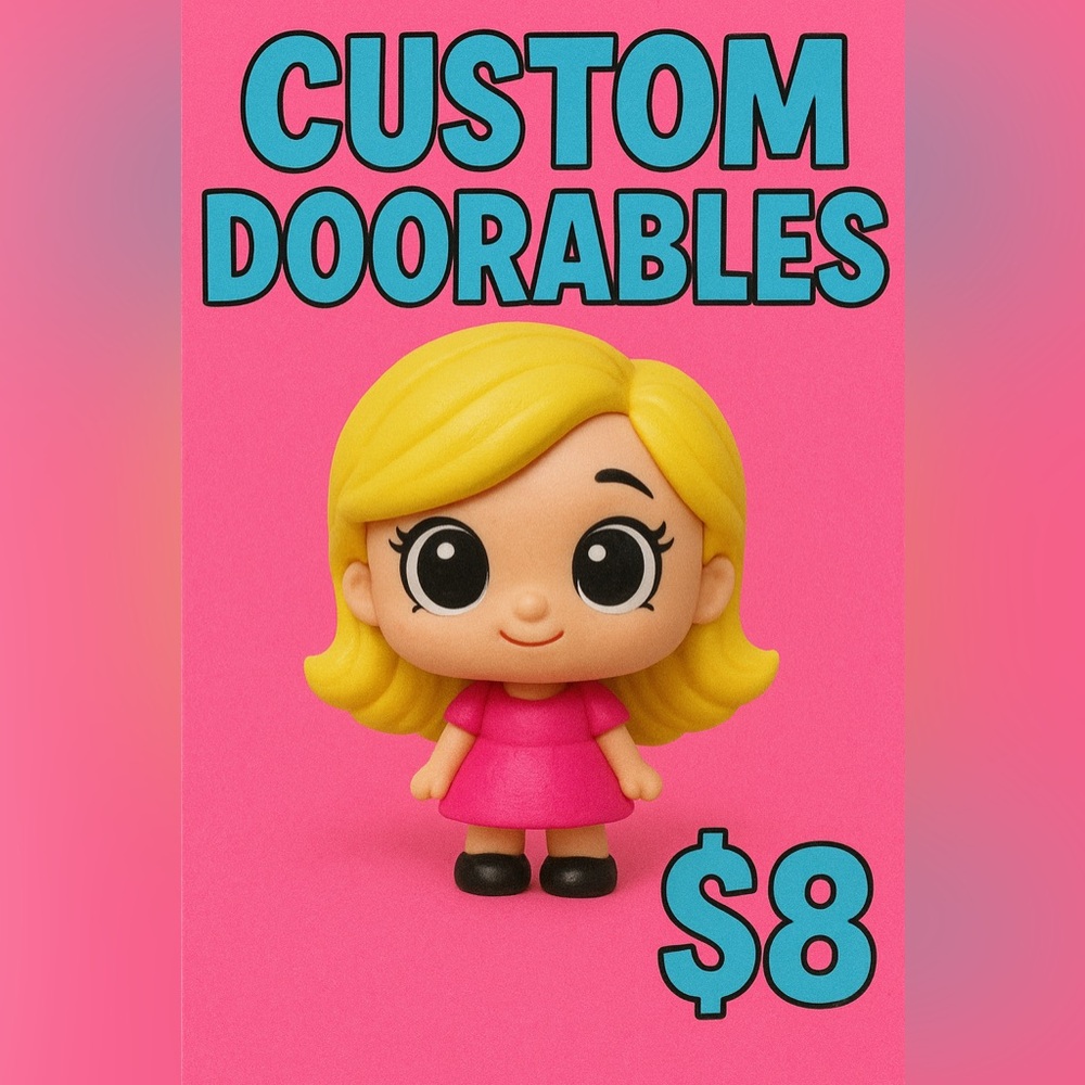 Disney Doorables Figure Custom Created For You!